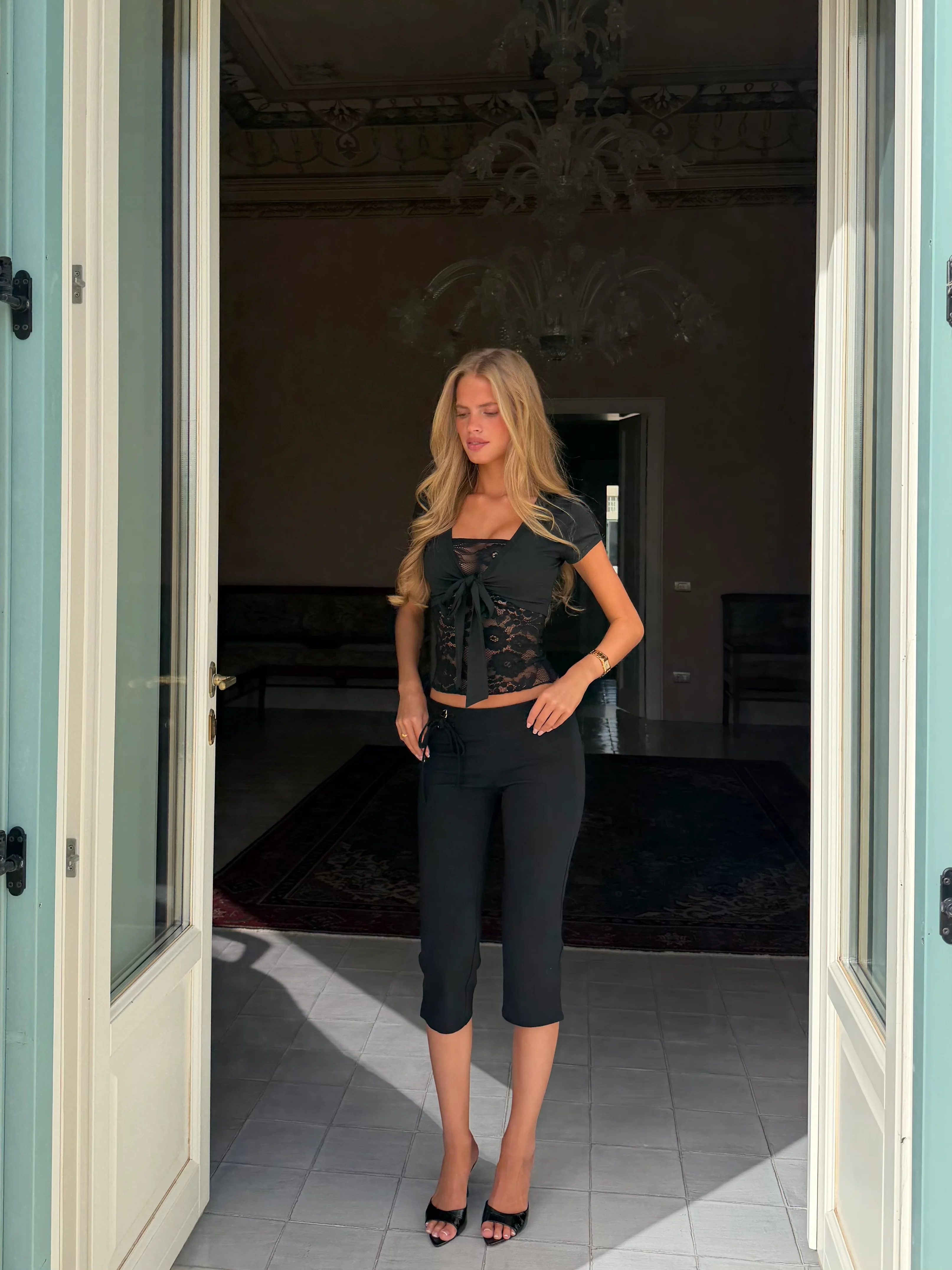 Bolero lace top - sort - Image 10