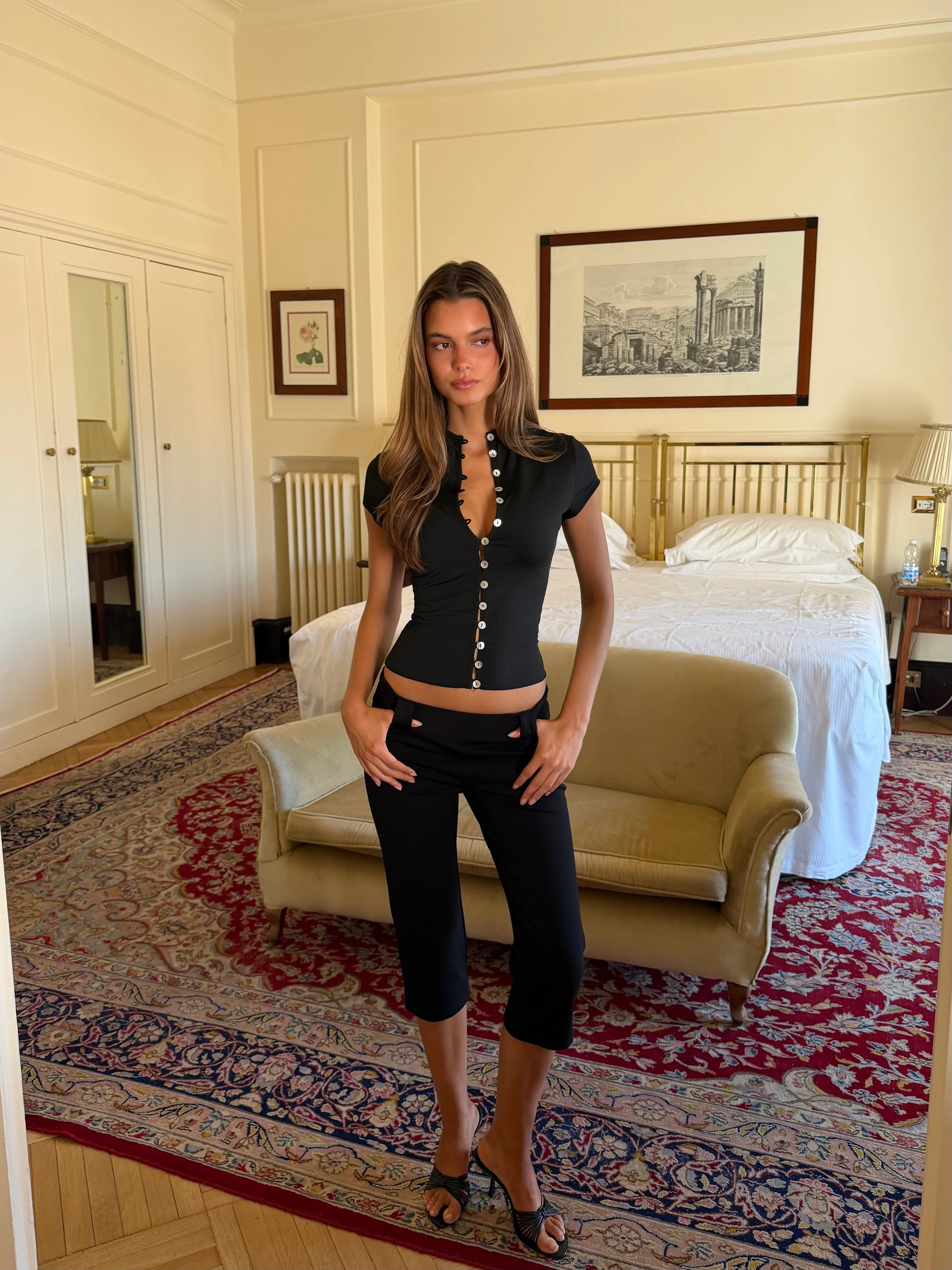 Pearl button top - sort - Image 2