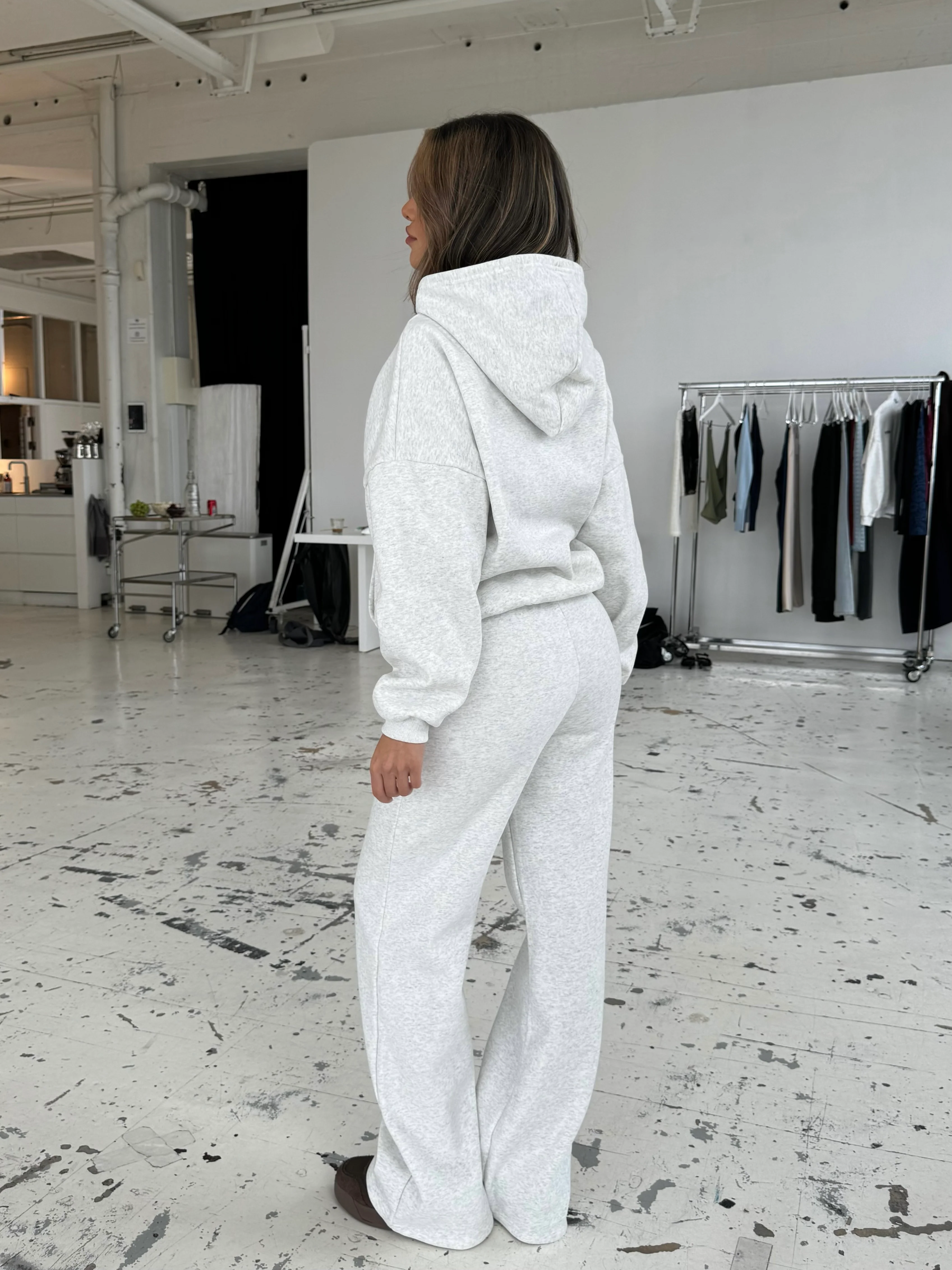 VDB sweatpants - hvid/grå meleret - Image 3