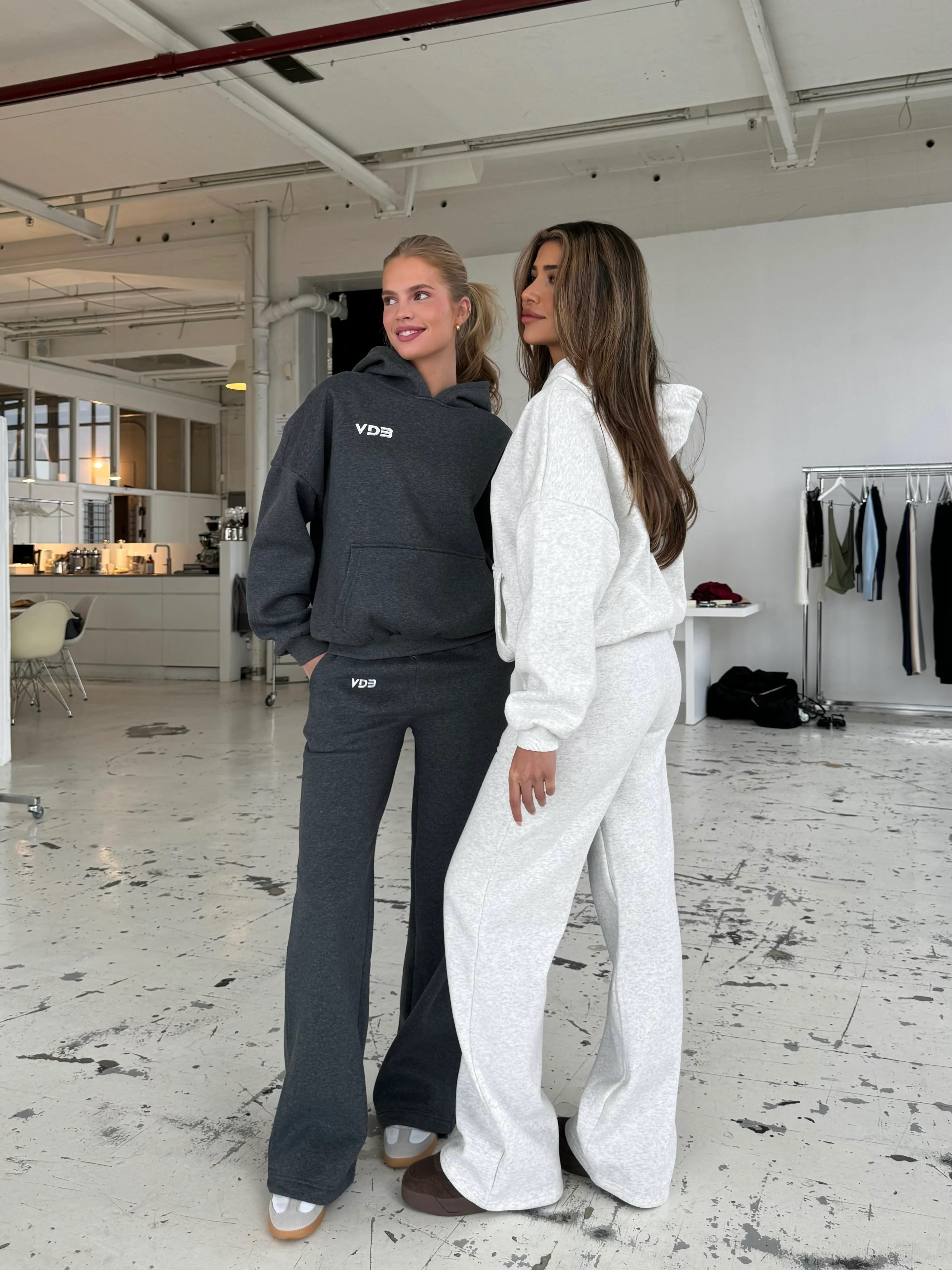 VDB sweatpants - mørk grå meleret - Image 2